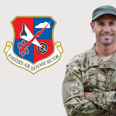 Military Wall Decals - Military Laptop Decal - Eastern Air Defense Sector