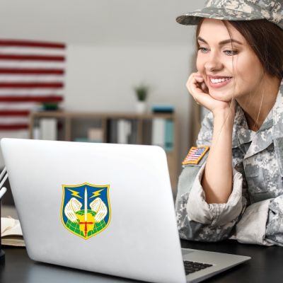 Military Wall Decals - Military Laptop Decal - North American Aerospace Defense