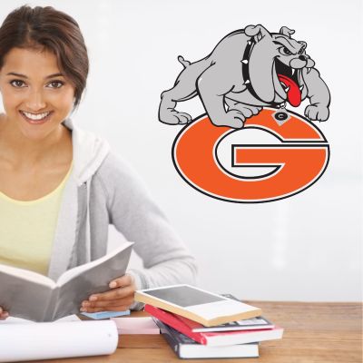 College Wall Decals - College Team Logos - University of Georgia Bulldogs