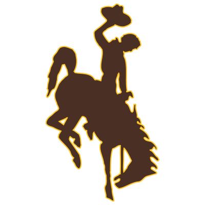 College Wall Decals - College Team Logos - University of Wyoming Cowboys