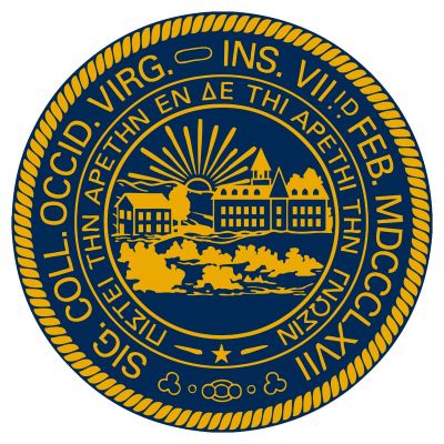 College Wall Decals - College Team Logos - West Virginia University Seal