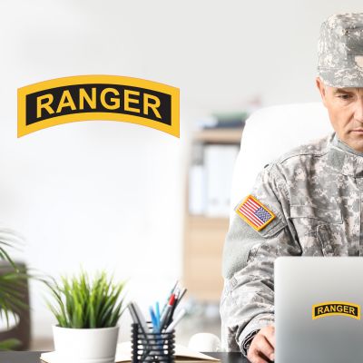 Military Wall Decals - Military Laptop Decal - Ranger