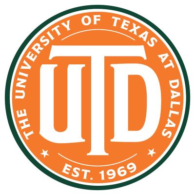 College Wall Decals - College Team Logos - University of Texas - UTD Dallas - Roundel