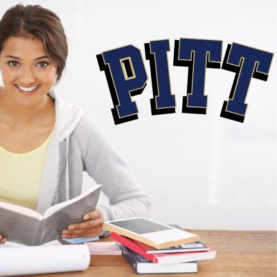 College Wall Decals - College Team Logos - Pitt Panthers