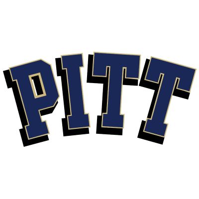 College Wall Decals - College Team Logos - Pitt Panthers