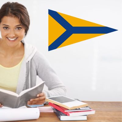 College Wall Decals - College Team Logos - Burgee of University of Pittsburgh