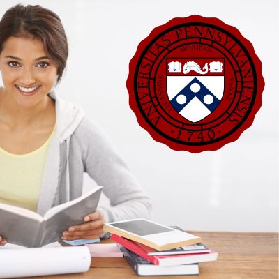 College Wall Decals - College Team Logos - University of Pennsylvania Seal