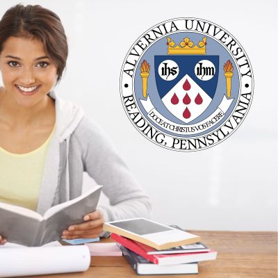 College Wall Decals - College Team Logos - Seal of Alvernia University