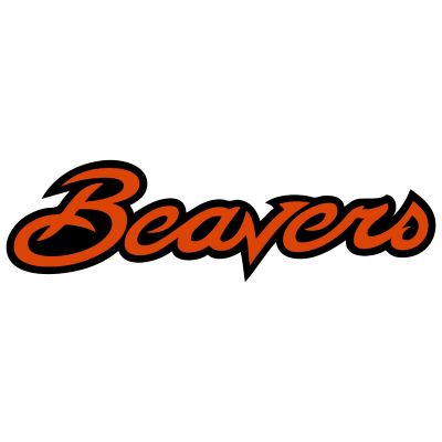 College Wall Decals - College Team Logos - Oregon State University Beavers