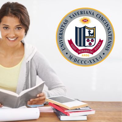 College Wall Decals - College Team Logos - Xaiver University Seal