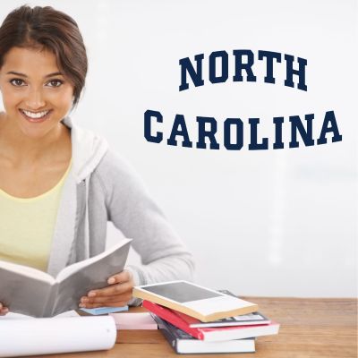 College Wall Decals - College Team Logos - UNC University of North Carolina