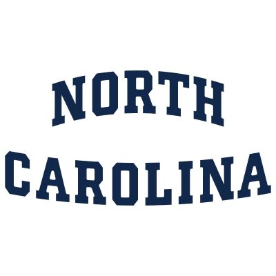 College Wall Decals - College Team Logos - UNC University of North Carolina