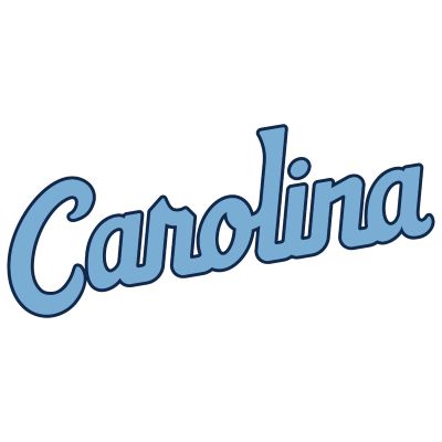 College Wall Decals - College Team Logos - UNC - University of North Carolina - Carolina
