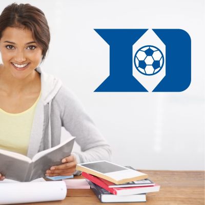College Wall Decals - College Team Logos - Duke Blue Devils Soccer