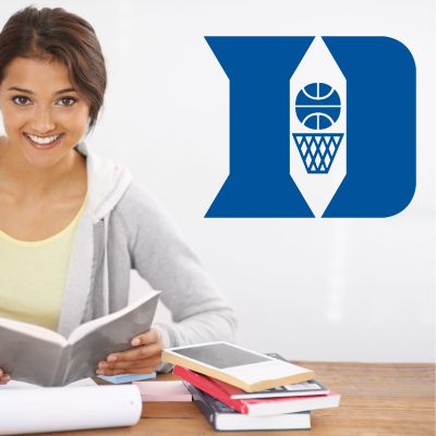 College Wall Decals - College Team Logos - Duke Blue Devils Basketball