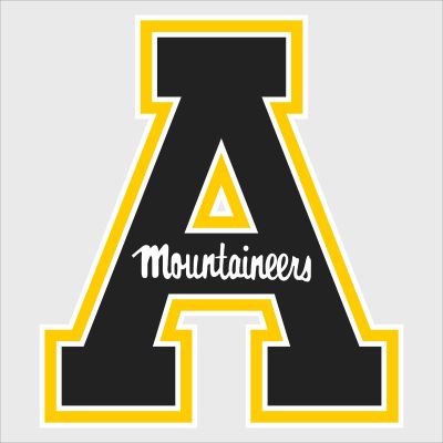College Wall Decals - College Team Logos - Appalachian State Mountaineers