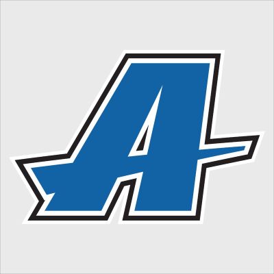 College Wall Decals - College Team Logos - Assumption Greyhounds Primary Letter