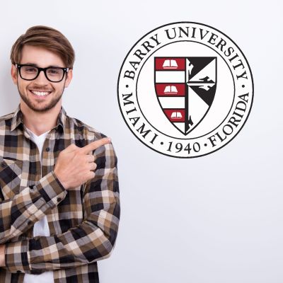 College Wall Decals - College Team Logos - Barry University Seal