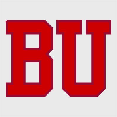 College Wall Decals - College Team Logos - Boston University Terriers BU
