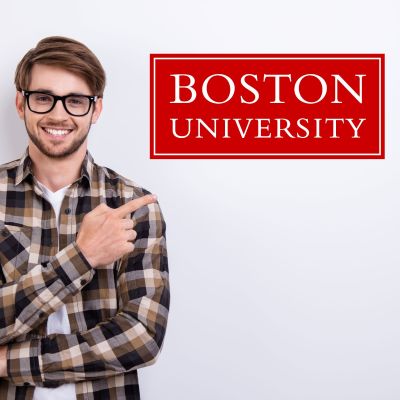 College Wall Decals - College Team Logos - Boston University