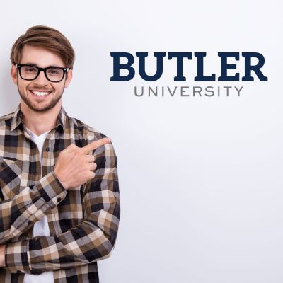 College Wall Decals - College Team Logos - Butler University