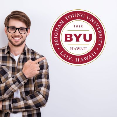 College Wall Decals - College Team Logos - BYU Hawaii Seal