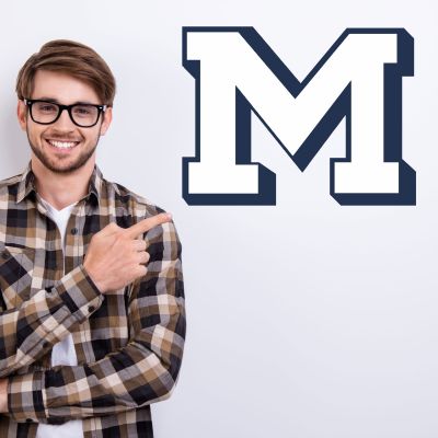 College Wall Decals - College Team Logos - Colorado Mines