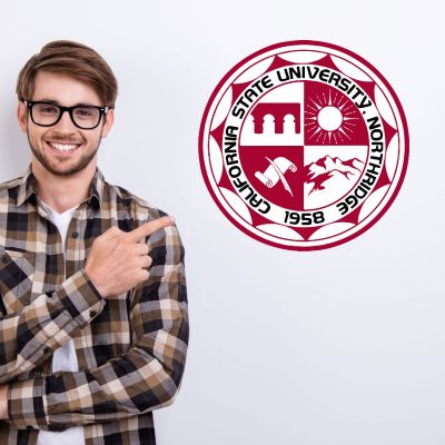 College Wall Decals - College Team Logos - CSU Northridge Seal