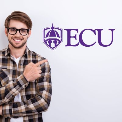 College Wall Decals - College Team Logos - East Carolina University