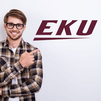 College Wall Decals - College Team Logos - East Kentucky Colonels