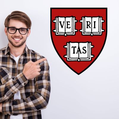 College Wall Decals - College Team Logos - Harvard University
