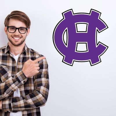 College Wall Decals - College Team Logos - Holy Cross Athletics Logo