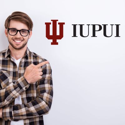 College Wall Decals - College Team Logos - IUPUI Wordmark