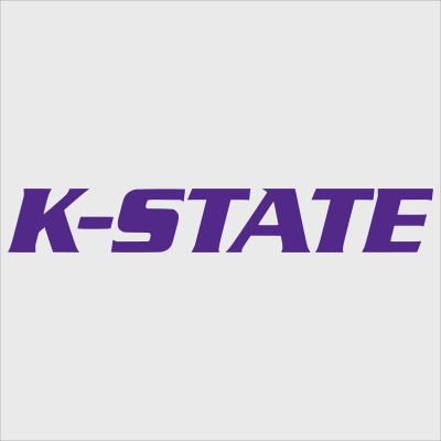College Wall Decals - College Team Logos - Kansas State Wildcats Wordmark