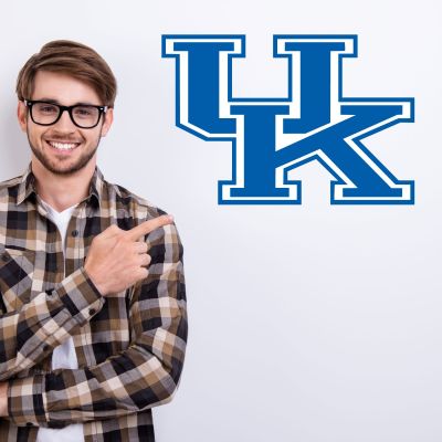 College Wall Decals - College Team Logos - Kentucky Wildcats 2005