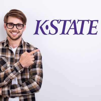 College Wall Decals - College Team Logos - K State