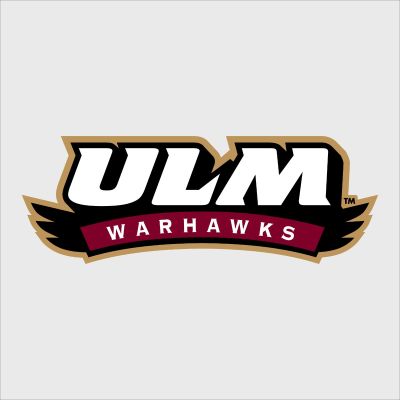 College Wall Decals - College Team Logos - Louisiana-Monroe Warhawks Wordmark