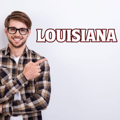 College Wall Decals - College Team Logos - Louisiana