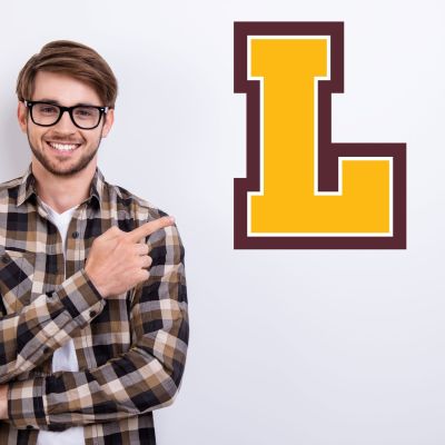 College Wall Decals - College Team Logos - Loyola Ramblers L