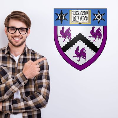 College Wall Decals - College Team Logos - Notre Dame Law School Coat of Arms
