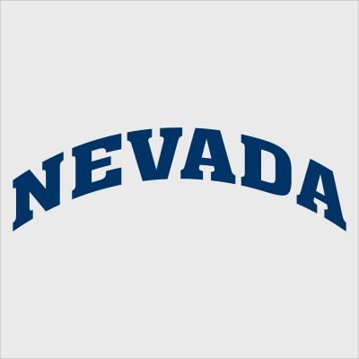 College Wall Decals - College Team Logos - Nevada Wordmark