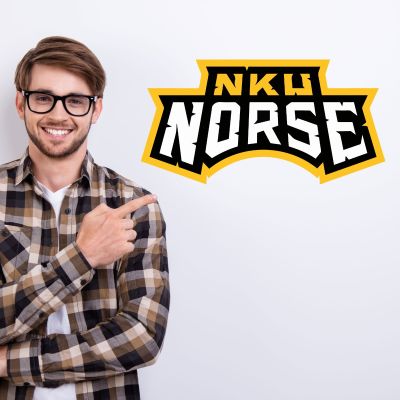 College Wall Decals - College Team Logos - NKU Norse Logo