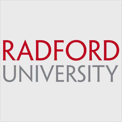 College Wall Decals - College Team Logos - Radford University Wordmark