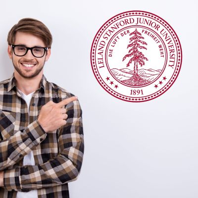 College Wall Decals - College Team Logos - Stanford University Seal