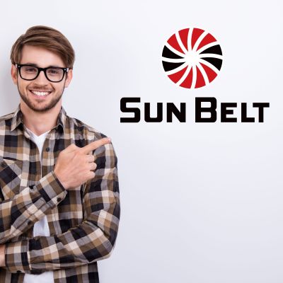 College Wall Decals - College Team Logos - Sun Belt Circle