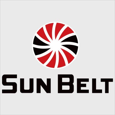 College Wall Decals - College Team Logos - Sun Belt Circle