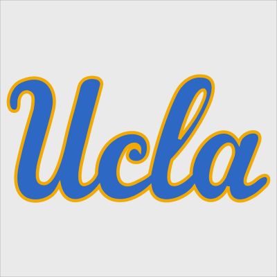 College Wall Decals - College Team Logos - UCLA Script