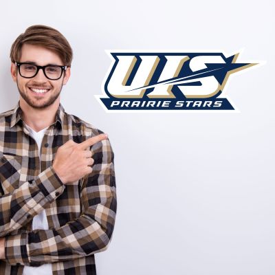 College Wall Decals - College Team Logos - University of Illinois - Springfield UIS Prairie Stars