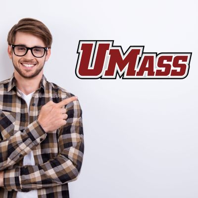 College Wall Decals - College Team Logos - UMass