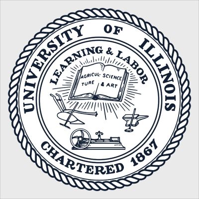 College Wall Decals - College Team Logos - University of Illinois Seal